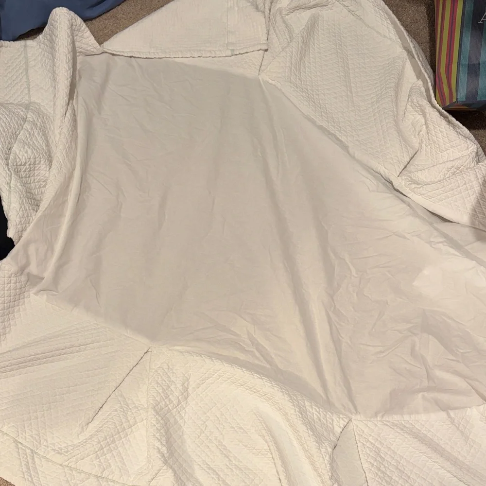 Restoration Hardware Crib Skirt